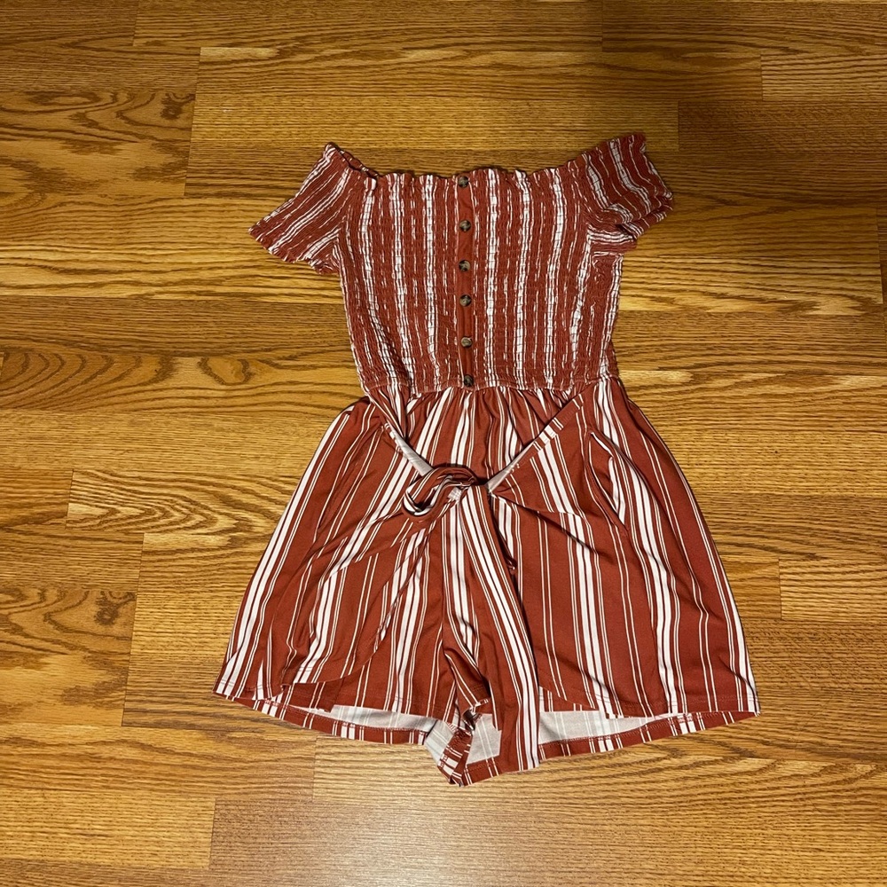 Rue 21 striped romper